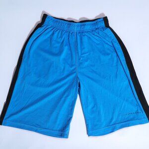 Nike Dri Fit Men's Shorts Blue & Black Live Strong Size Small